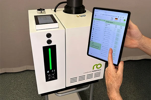 Управление станцией плавления клея CANDURO 2